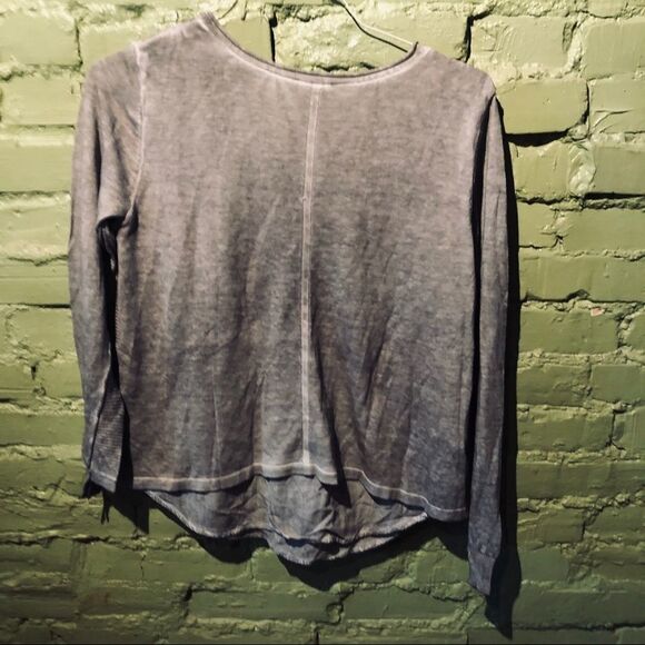 G+C United knitwear gray two fer cardigan - Picture 4 of 5